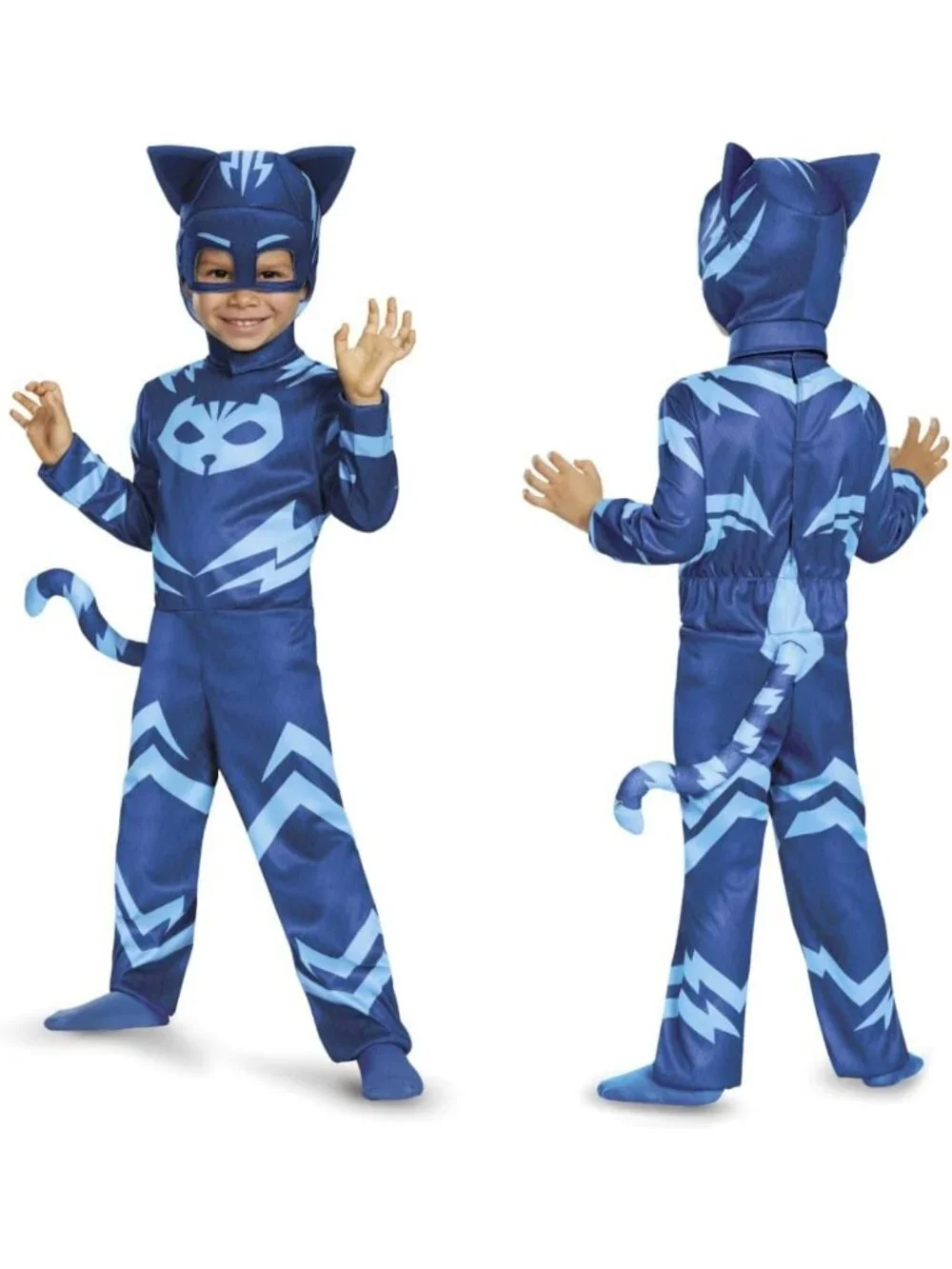 Kids Catboy Costume - PJ Masks Jumpsuit, Fun Halloween Outfit for Boys